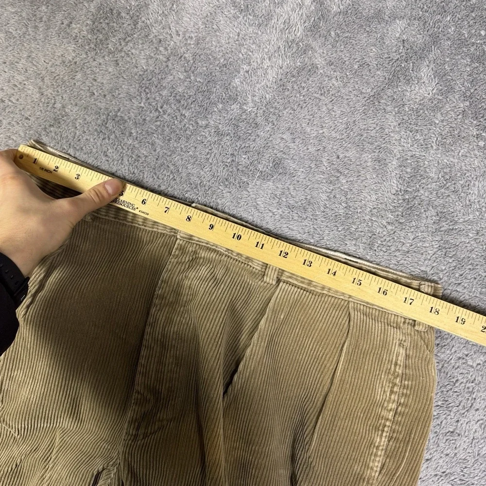Vintage Polo Ralph Lauren Pants Mens 36x31 Corduroy 90s Chino Trouser Golf Crest